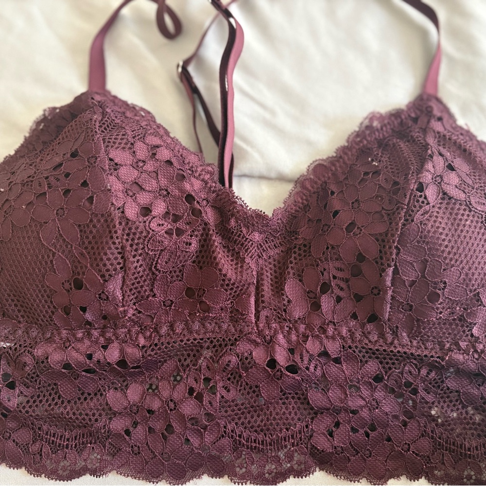 Forever 21 Purple Lace Bralette Intimates